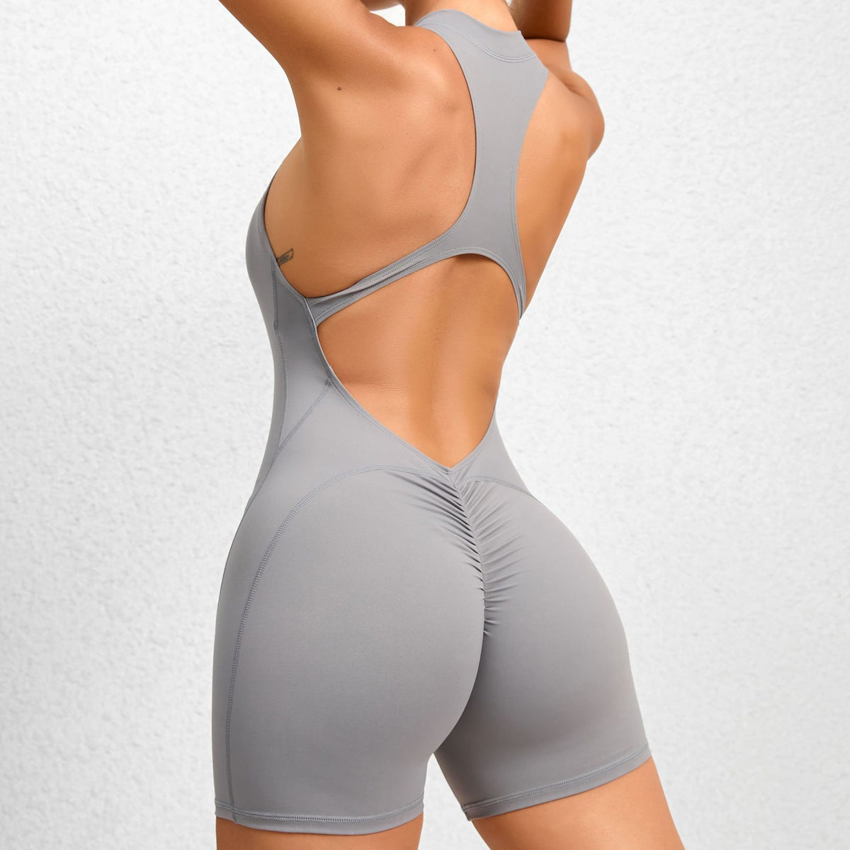VibeTight Zip-Up Romper