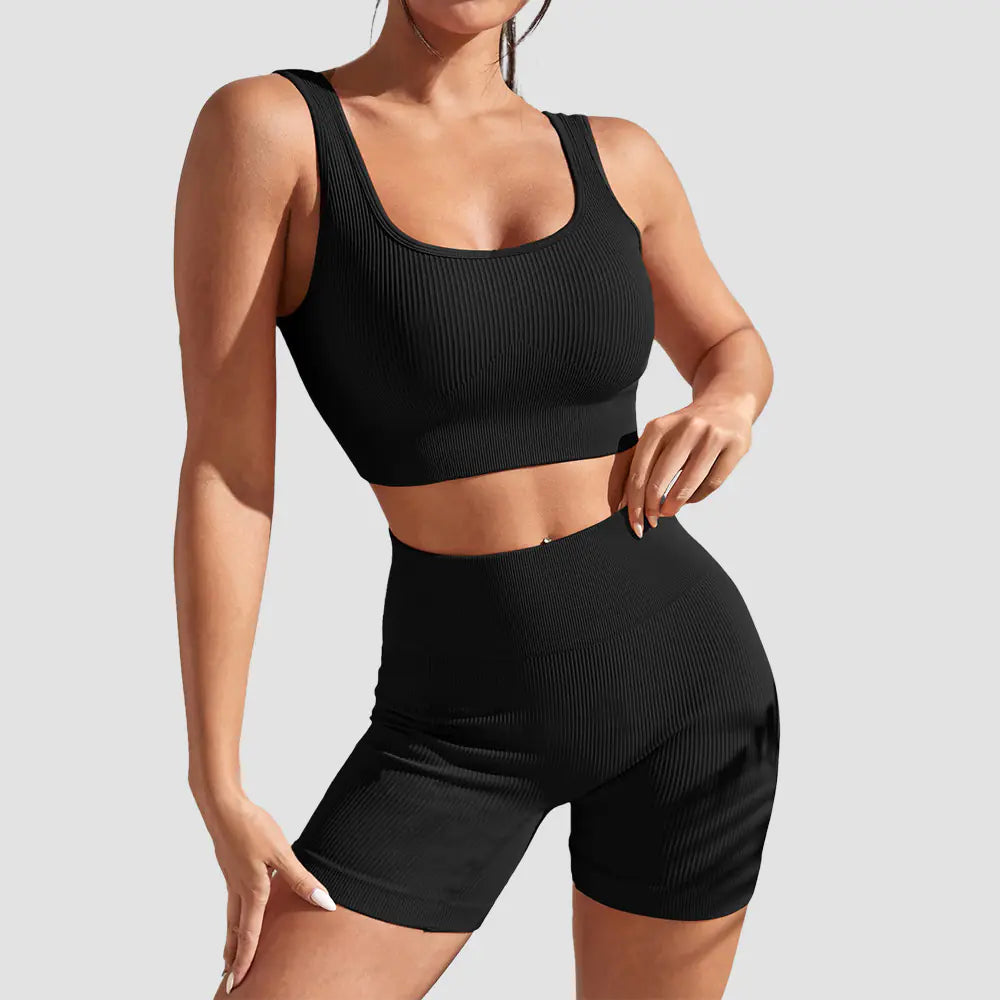 Goddess Motion Set Yoga High Waisted