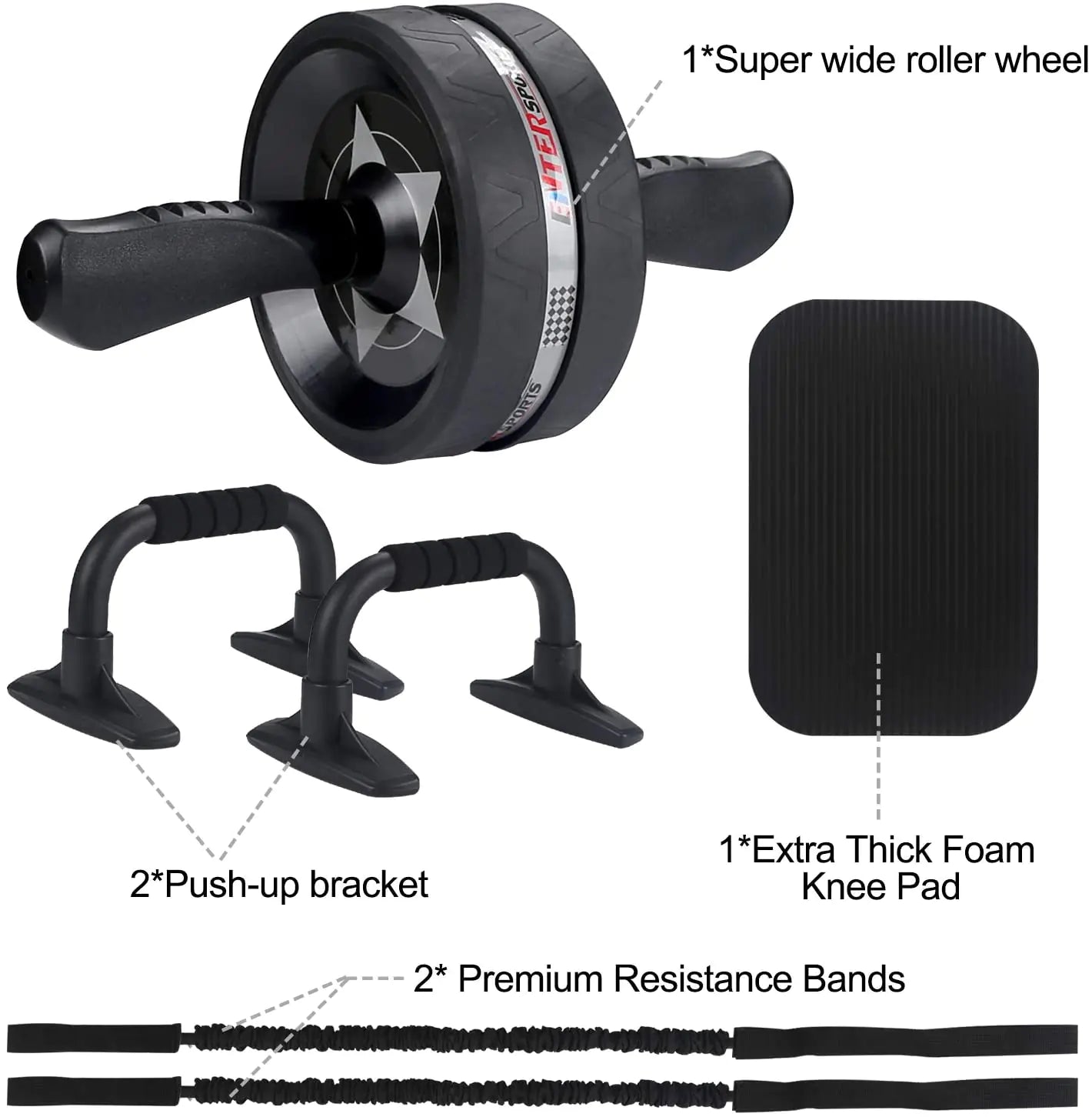 6-in-1 Strength Training Home Gym System