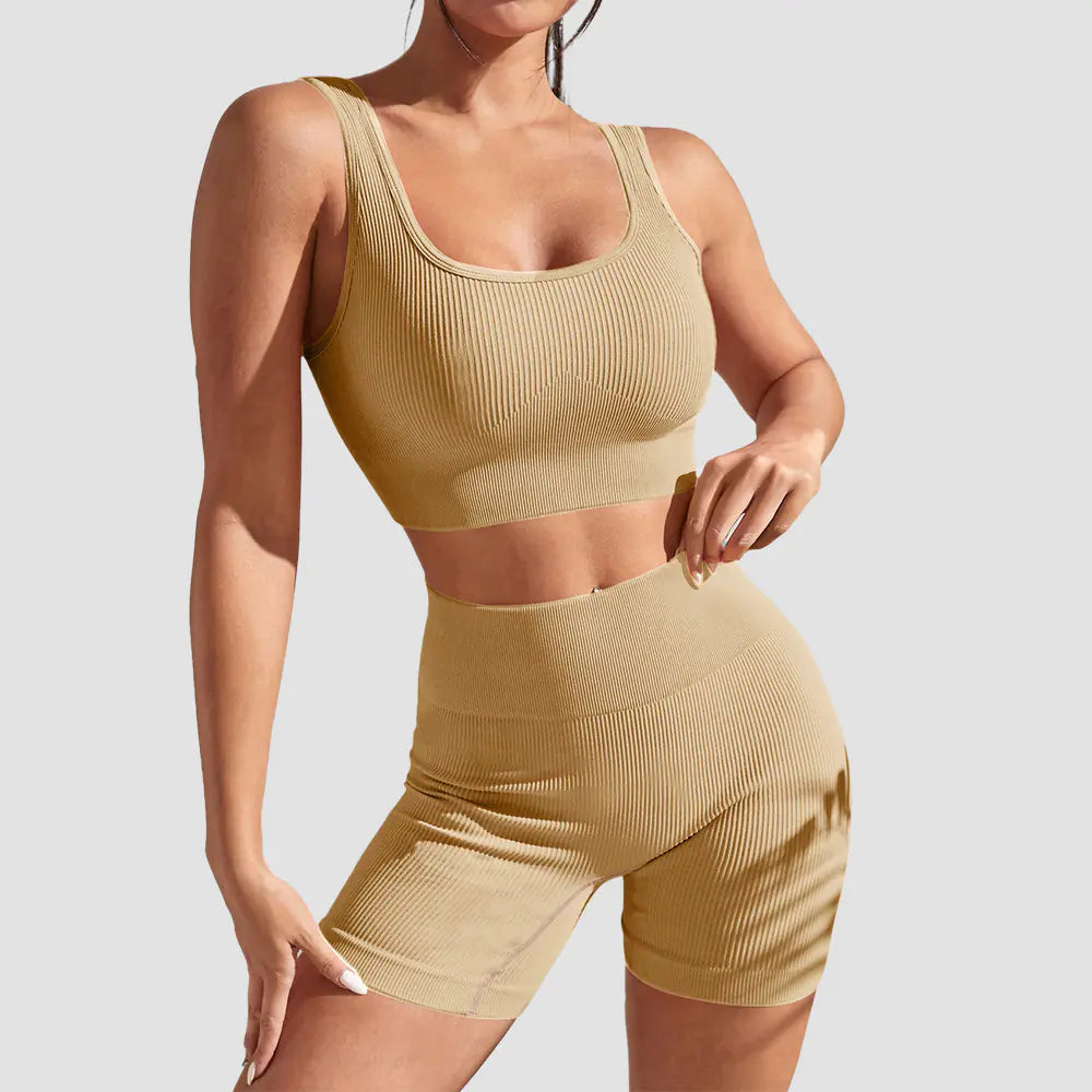 Goddess Motion Set Yoga High Waisted