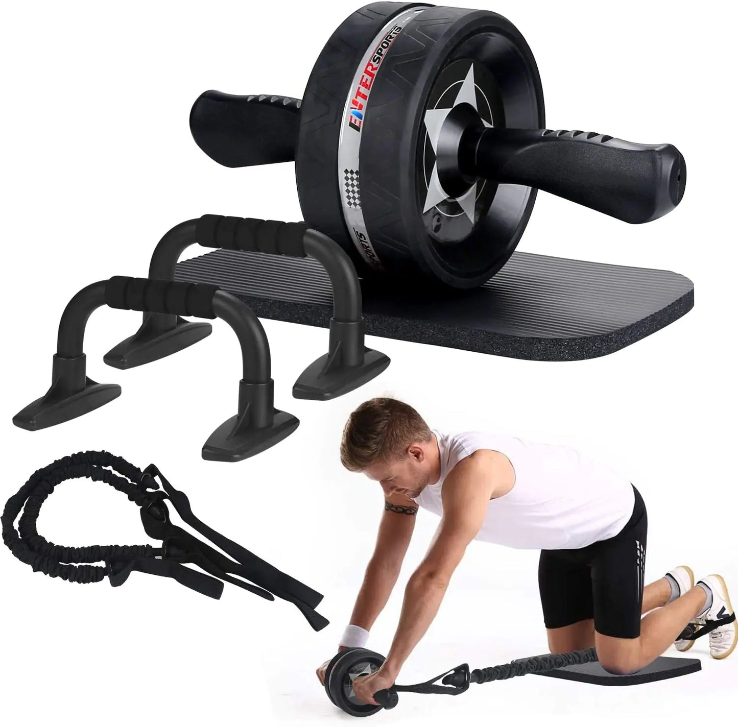 6-in-1 Strength Training Home Gym System