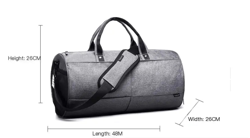 Waterproof Fitness & Travel Gym Bag  Large Capacity
