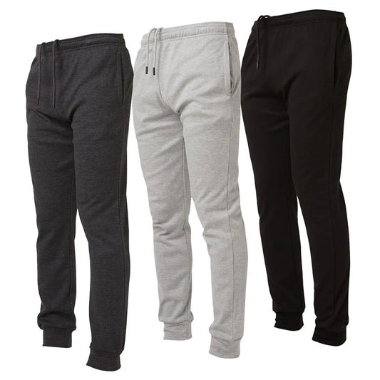 Ultra Performance Men’s Jogger Pajama Pants 3-Pack  Lightweight Lounge & Sleepwear