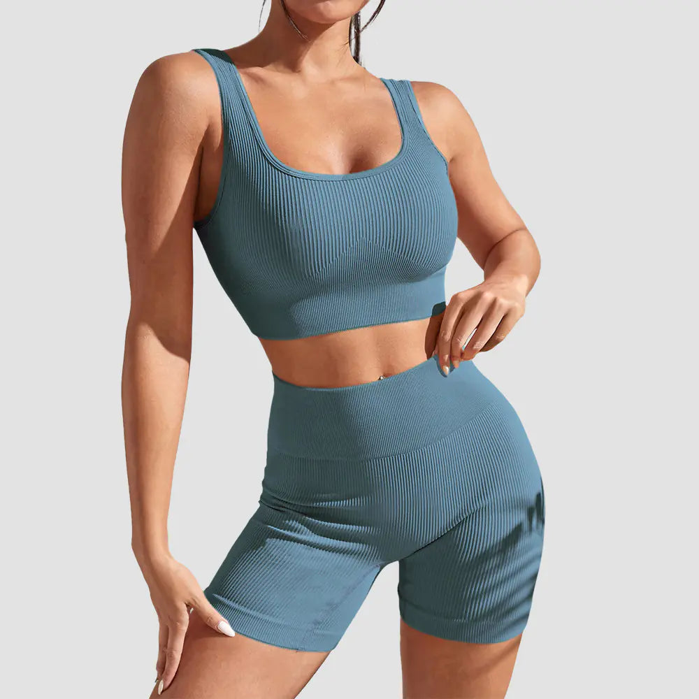Goddess Motion Set Yoga High Waisted