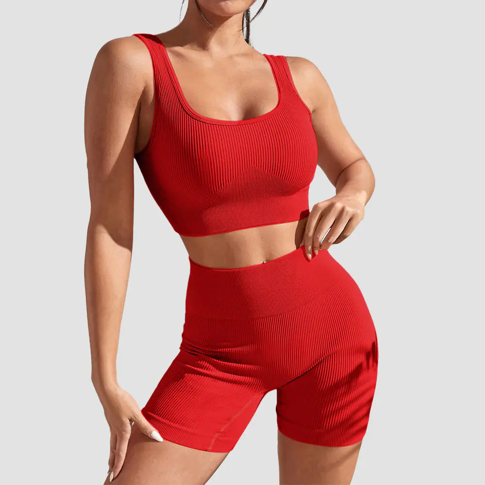 Goddess Motion Set Yoga High Waisted